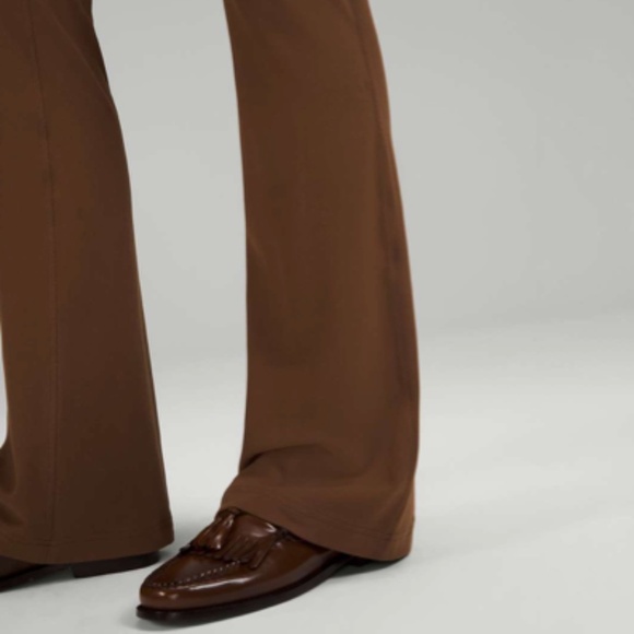 Lululemon Groove Super-High-Rise Flared Pant *Nulu Roasted Brown - Size 4 - Picture 4 of 12